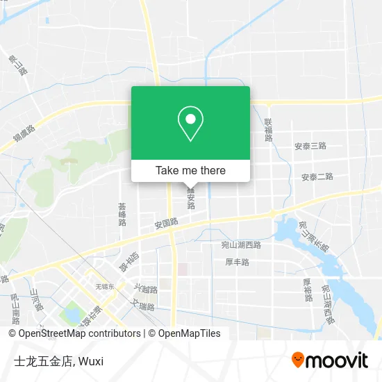 士龙五金店 map