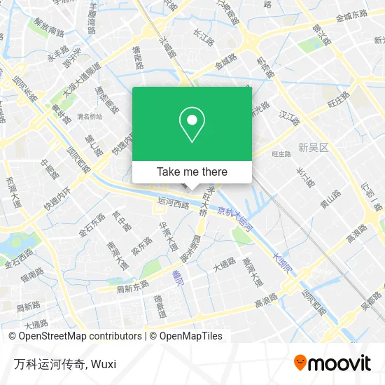 万科运河传奇 map