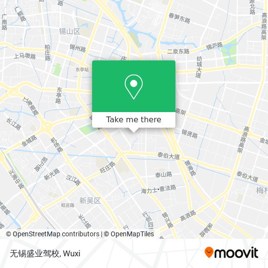 无锡盛业驾校 map