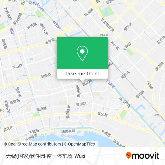 无锡(国家)软件园-南一停车场 map