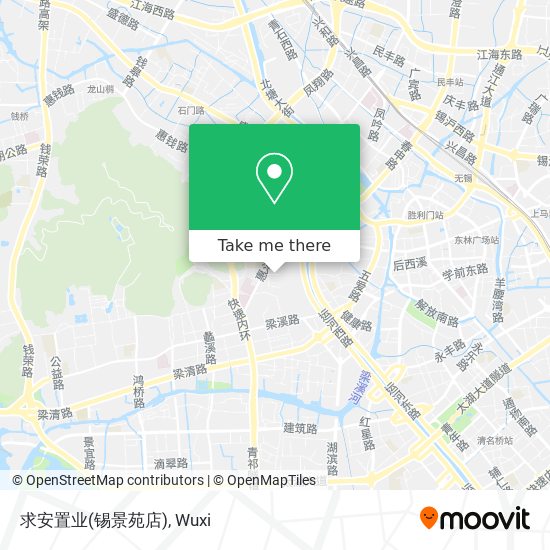 求安置业(锡景苑店) map