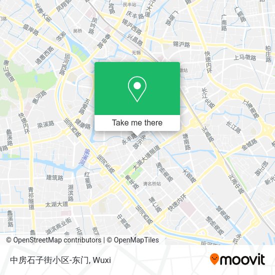 中房石子街小区-东门 map
