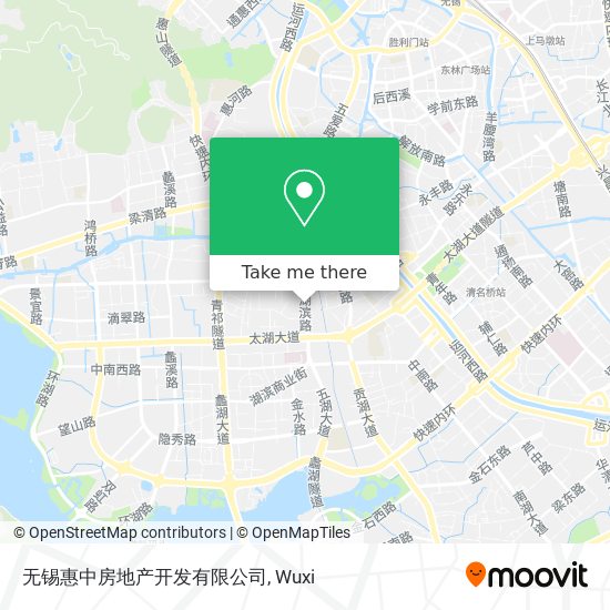 无锡惠中房地产开发有限公司 map