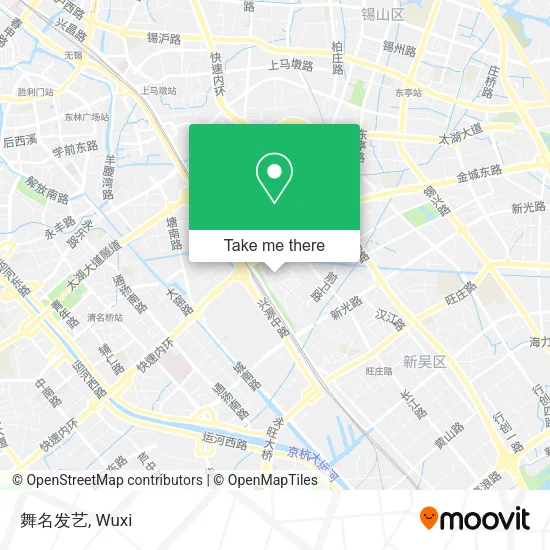 舞名发艺 map