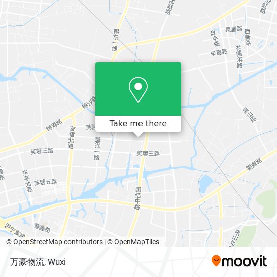 万豪物流 map