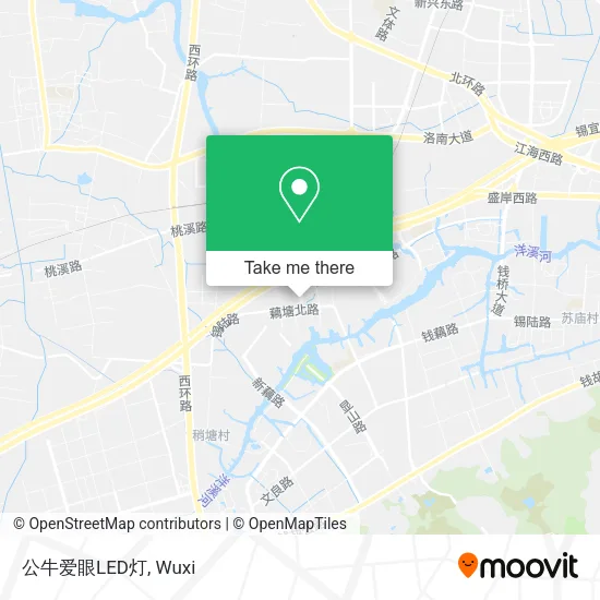 公牛爱眼LED灯 map