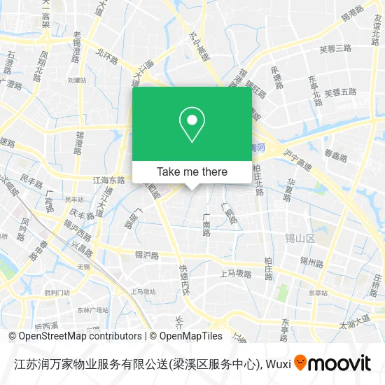江苏润万家物业服务有限公送(梁溪区服务中心) map