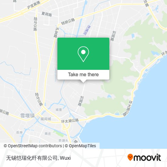 无锡恺瑞化纤有限公司 map