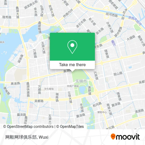 网毅网球俱乐部 map