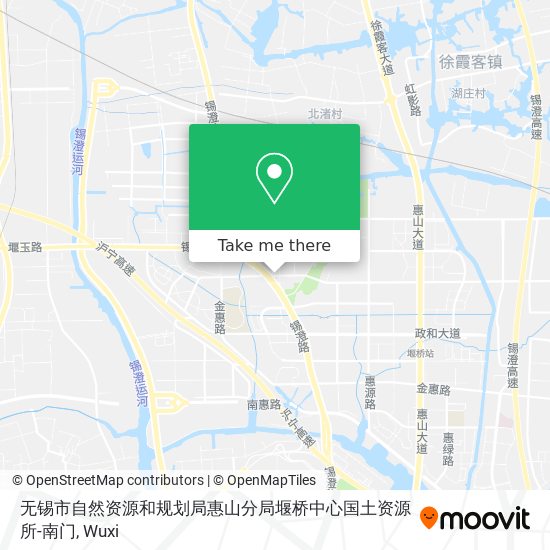 无锡市自然资源和规划局惠山分局堰桥中心国土资源所-南门 map