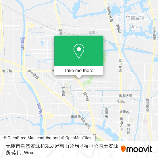 无锡市自然资源和规划局惠山分局堰桥中心国土资源所-南门 map