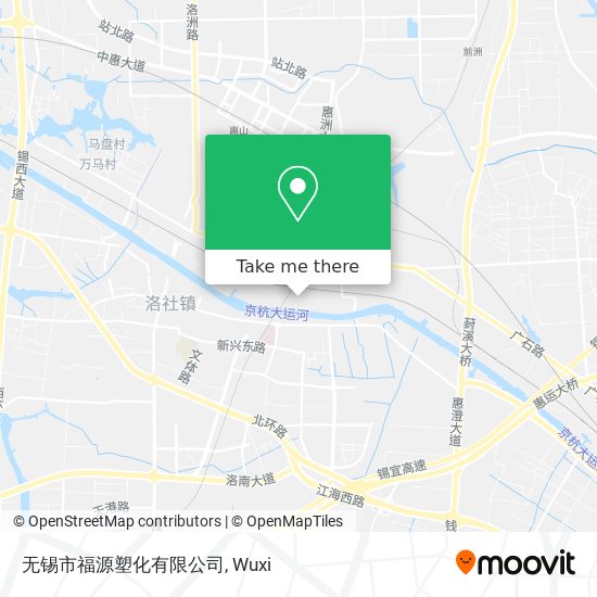 无锡市福源塑化有限公司 map