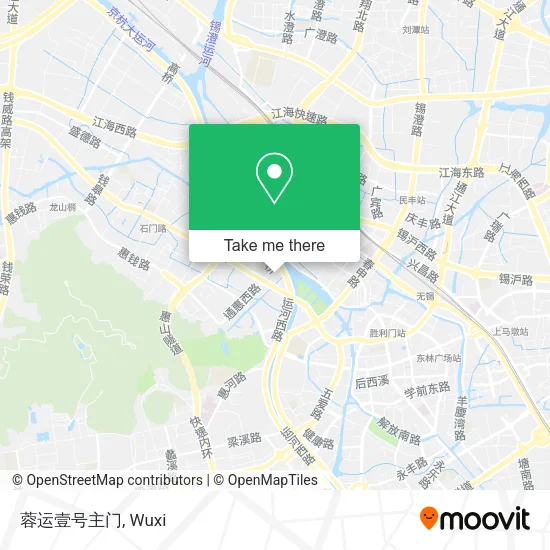 蓉运壹号主门 map