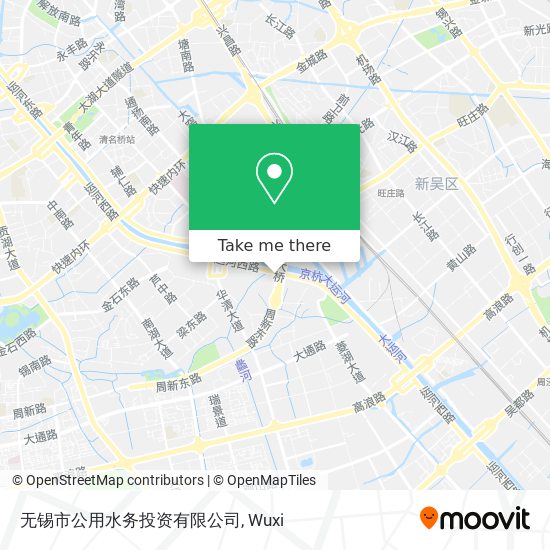 无锡市公用水务投资有限公司 map