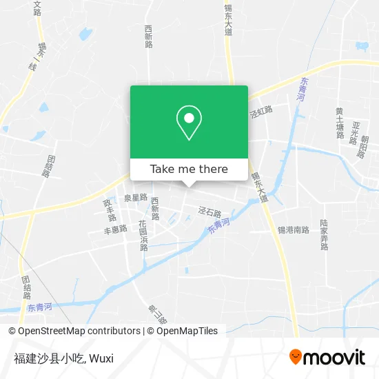 福建沙县小吃 map