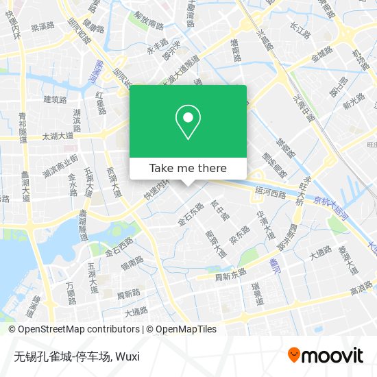 无锡孔雀城-停车场 map