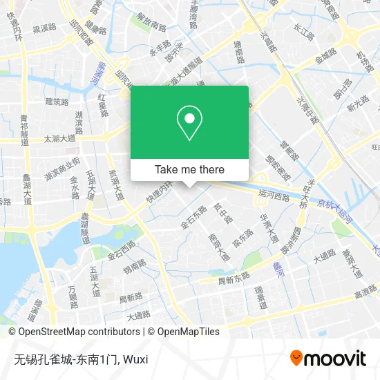 无锡孔雀城-东南1门 map