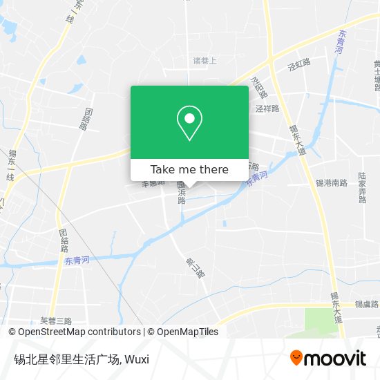 锡北星邻里生活广场 map