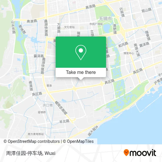 周潭佳园-停车场 map