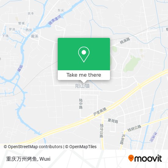 重庆万州烤鱼 map