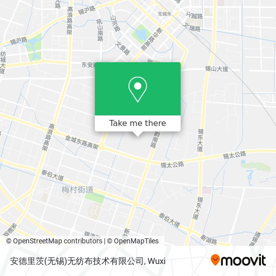 安德里茨(无锡)无纺布技术有限公司 map
