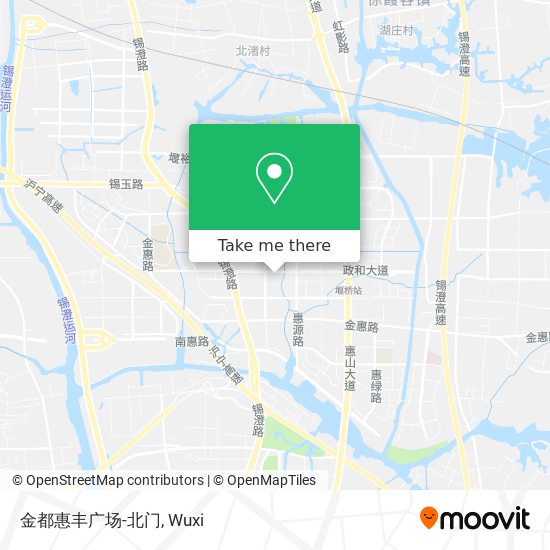 金都惠丰广场-北门 map