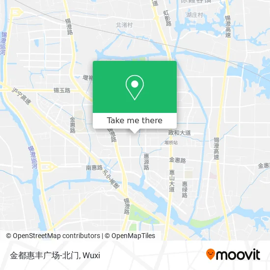 金都惠丰广场-北门 map