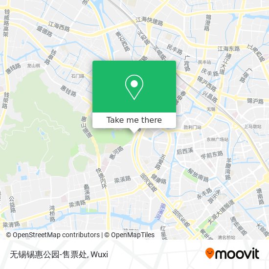 无锡锡惠公园-售票处 map