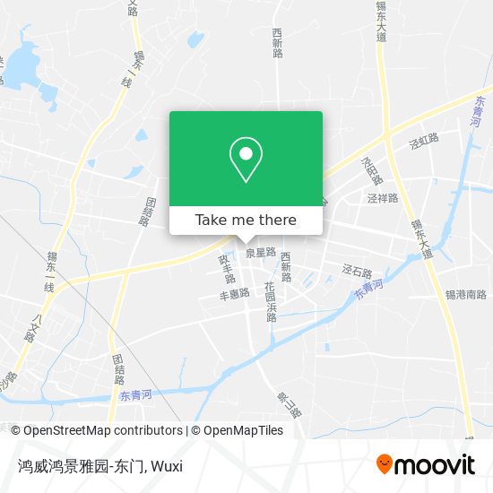 鸿威鸿景雅园-东门 map