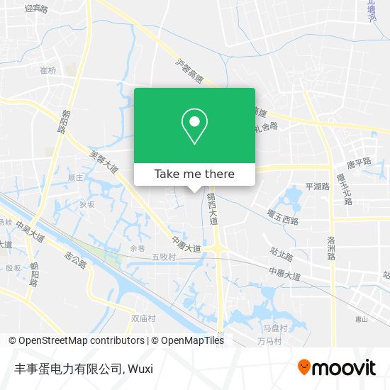 丰事蛋电力有限公司 map