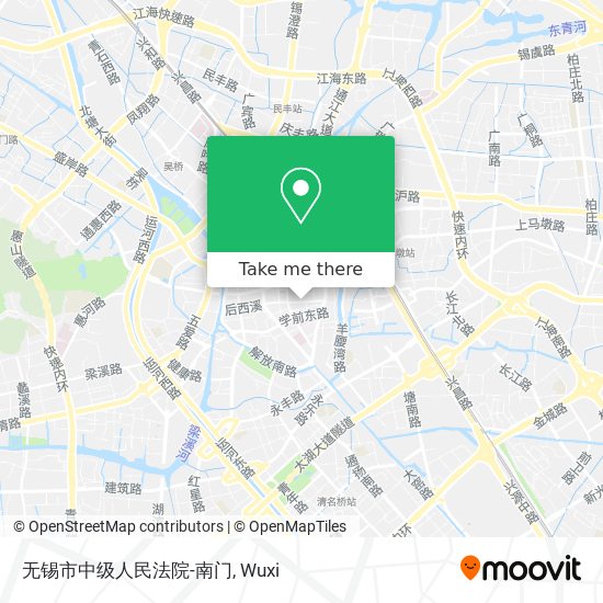 无锡市中级人民法院-南门 map