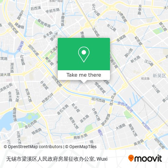无锡市梁溪区人民政府房屋征收办公室 map