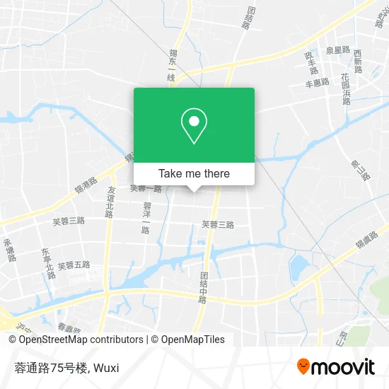 蓉通路75号楼 map