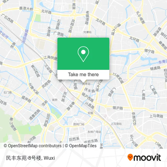民丰东苑-8号楼 map