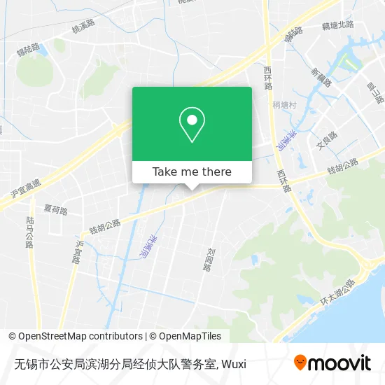无锡市公安局滨湖分局经侦大队警务室 map