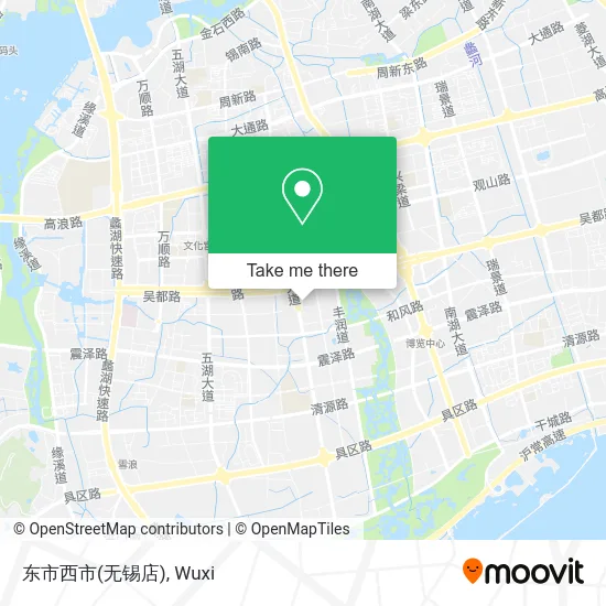 东市西市(无锡店) map