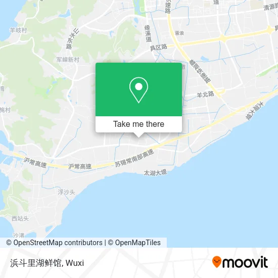 浜斗里湖鲜馆 map