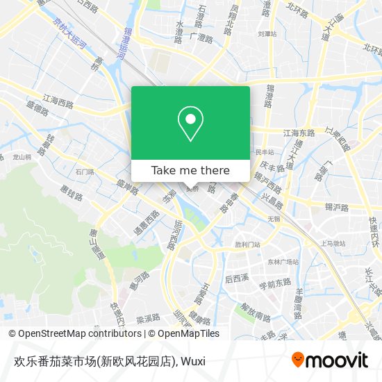 欢乐番茄菜市场(新欧风花园店) map