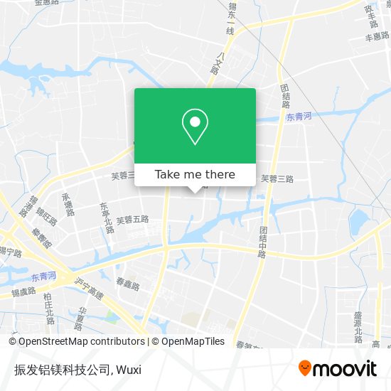 振发铝镁科技公司 map