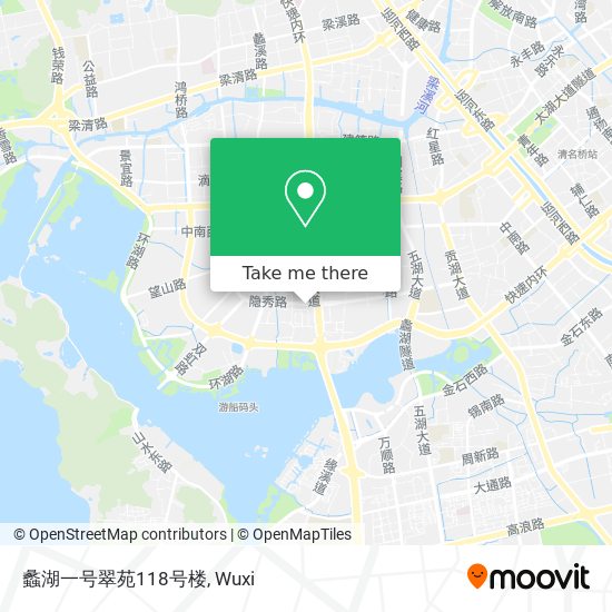 蠡湖一号翠苑118号楼 map