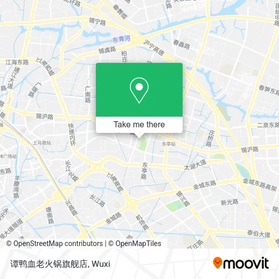谭鸭血老火锅旗舰店 map
