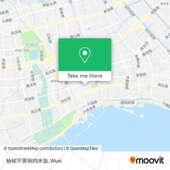 杨铭宇黄焖鸡米饭 map