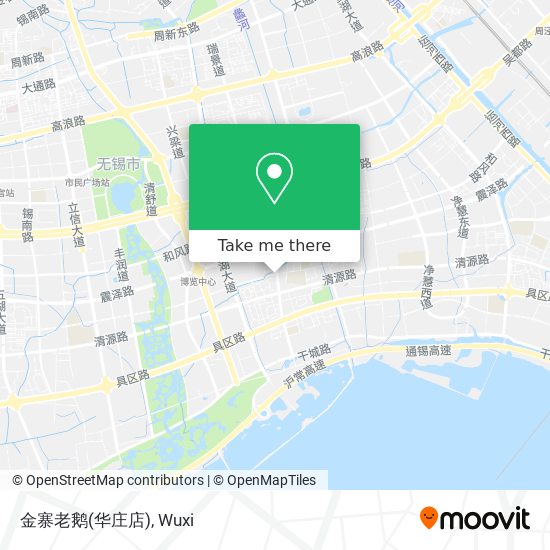 金寨老鹅(华庄店) map