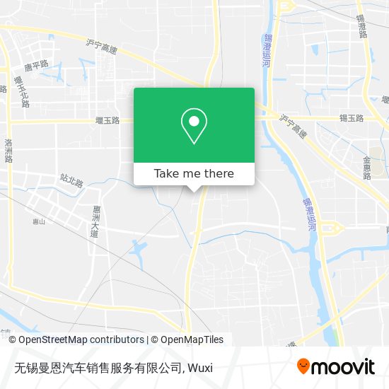 无锡曼恩汽车销售服务有限公司 map