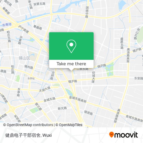 健鼎电子干部宿舍 map