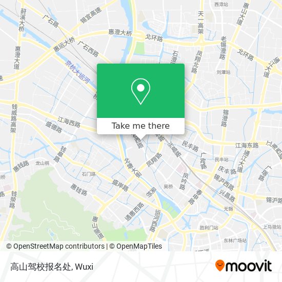 高山驾校报名处 map