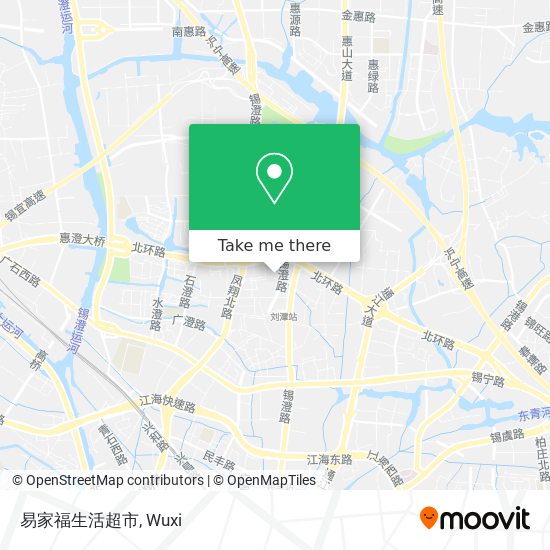 易家福生活超市 map