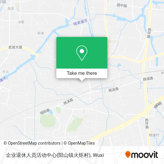 企业退休人员活动中心(阳山镇火炬村) map