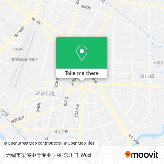无锡市梁溪中等专业学校-东北门 map