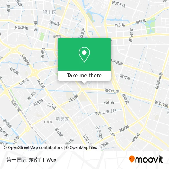 第一国际-东南门 map